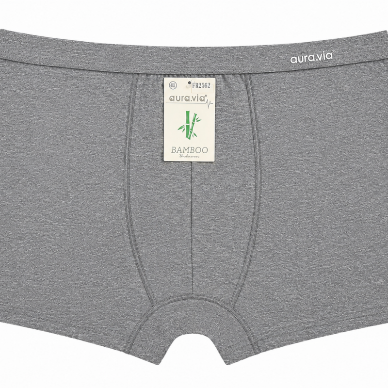 Bokserki męskie Aura.via bambusowe, gładkie 4XL-6XL