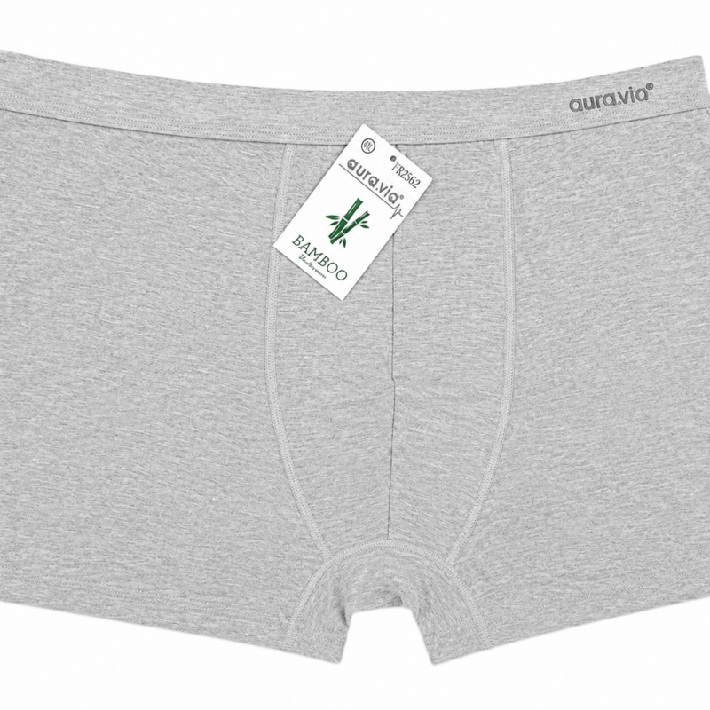 Bokserki męskie Aura.via bambusowe, gładkie 4XL-6XL