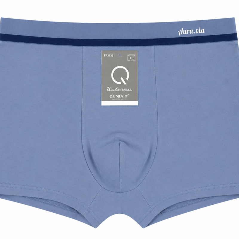 Bawełniane bokserki Aura.via classic fit rozmiary M-2XL