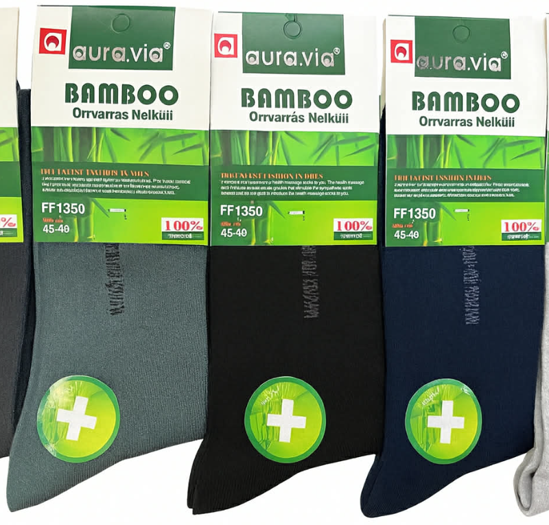 Skarpety męskie skarpetki bambusowe zestaw 5 par r. 43-46 / 39-42 AuraVia