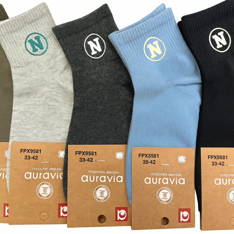 Skarpety męskie skarpetki bawełniane 5 par r. 43-46 / 39-42 mix kolor