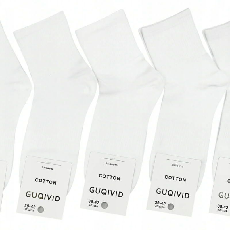 Skarpetki Damskie bawełniane kolory 5 par rozmiar 35-38/38-41 Aura.via