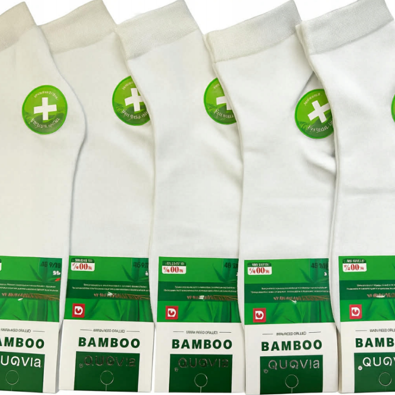 Skarpety męskie skarpetki bambusowe zestaw 5 par r. 43-46 / 39-42 AuraVia