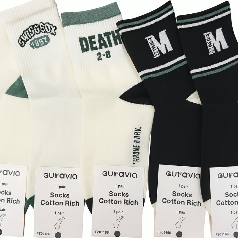 Skarpety męskie bawełniane 5 par skarpetki kolorowe 35-38/38-41 Aura.via