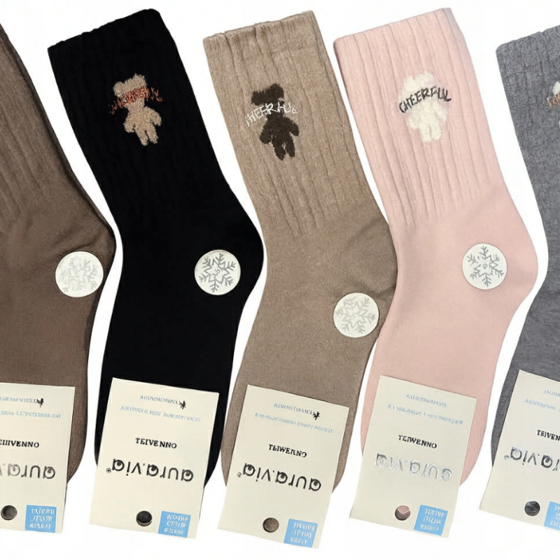 Ocieplane Skarpetki Damskie skarpety Thermo 5 par r. 35-38/38-41 Aura.via