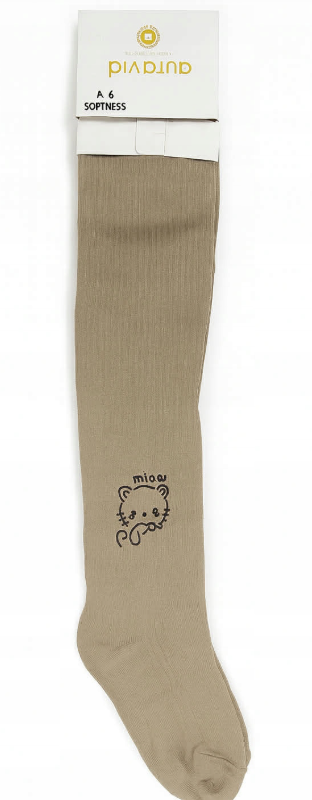 RAJSTOPY dla dziewczynki z misiem aura via KIDS 1-3/4-6/7-9/10-12 Lat