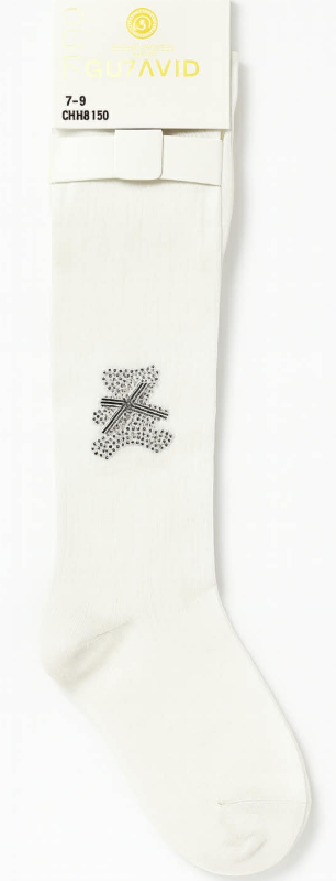 RAJSTOPY dla dziewczynki z misiem aura via KIDS 1-3/4-6/7-9/10-12 Lat