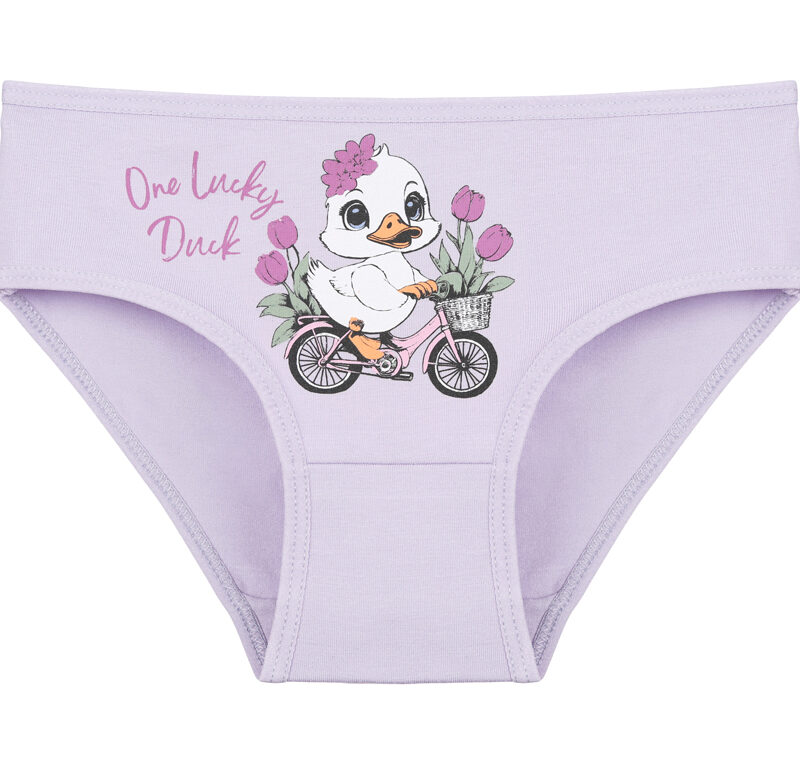 Majtki Dziewczęce Bawełniane Donella Kaczuszki 0/1 Lat — zdjęcie 2