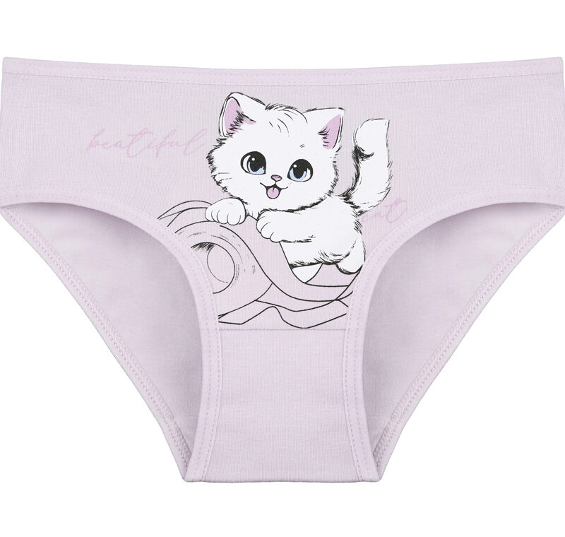 Majtki Dziewczęce Bawełniane Donella Kotki 2/3|4/5 Lat — zdjęcie 4