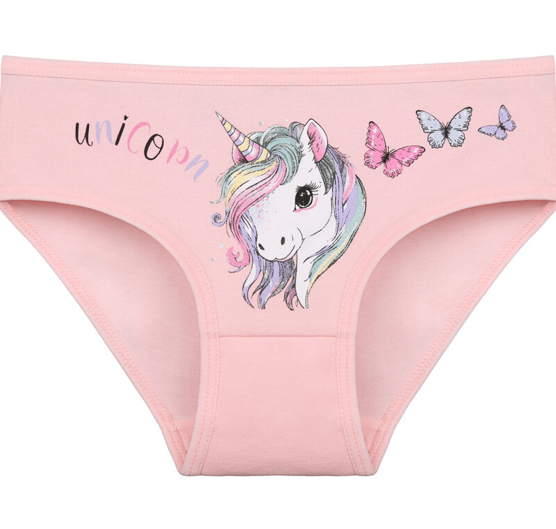 Majtki Dziewczęce Bawełniane Donella Jednorożce 0/1|4/5 Lat — zdjęcie 5