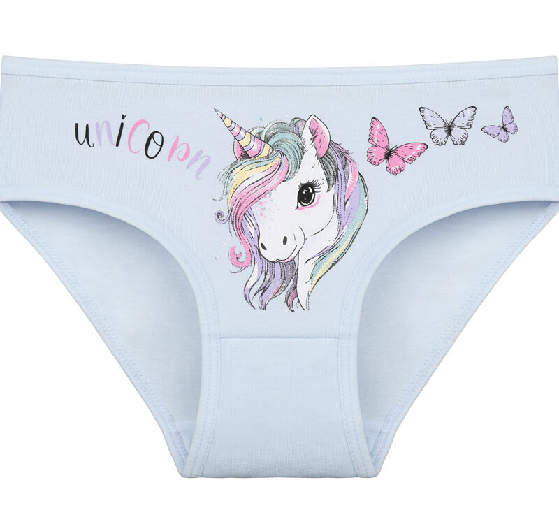 Majtki Dziewczęce Bawełniane Donella Jednorożce 0/1|4/5 Lat — zdjęcie 4