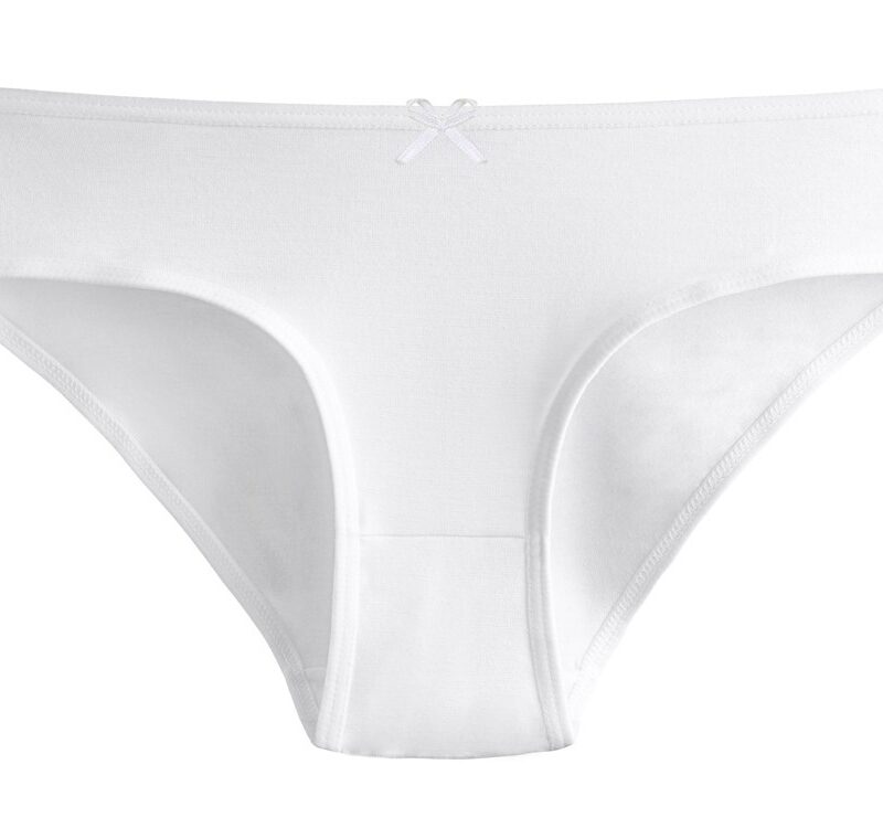 Majtki Dziewczęce Bawełniane Donella Białe 6/7|8/9|10/11|12/13|14/15 Lat — zdjęcie 1