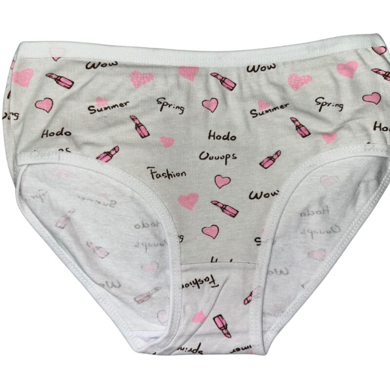 Majtki Dziewczęce Aura.via 3 sztuki 2-3/4-6/7-9/10-12 Lat — zdjęcie 2