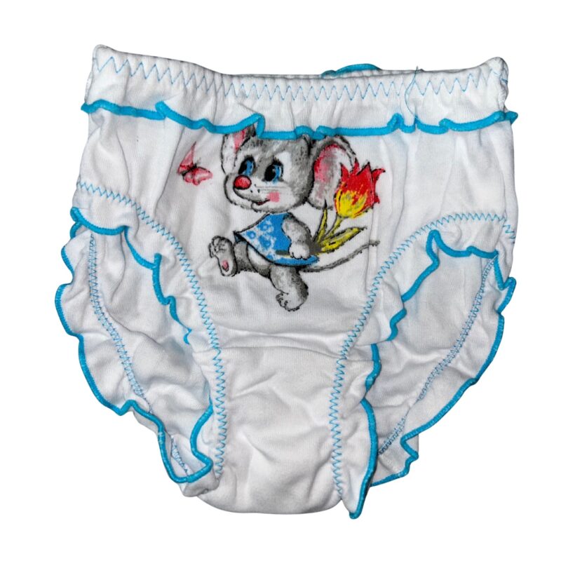 Majtki dziewczęce 3 sztuki figi DC Polo GIRL 0-2 Lata — zdjęcie 3