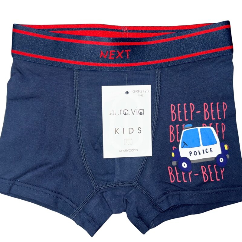 Bokserki chłopięce Aura.Via KIDS bawełna 95% rozmiar 2-4/4-6/6-8 Lat