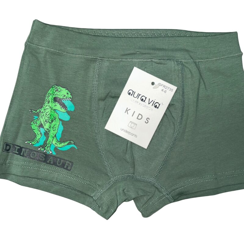 Bokserki chłopięce Aura.Via KIDS bawełna 95% rozmiar 2-4/4-6/6-8 Lat