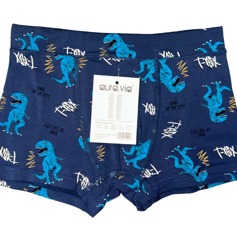 Bokserki chłopięce Aura.Via KIDS bawełna 95% rozmiar 2-4/4-6/6-8 Lat