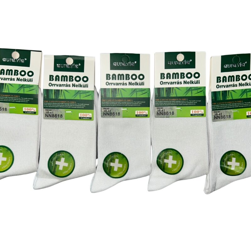 Wysokie Skarpety bambus unisex 5 par rozmiar 35-38/38-41 Aura.via