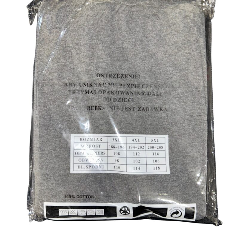 Bluza do kompletu z kalesonami American Flag bawełniane rozmiar 3XL/4XL/5XL — zdjęcie 1