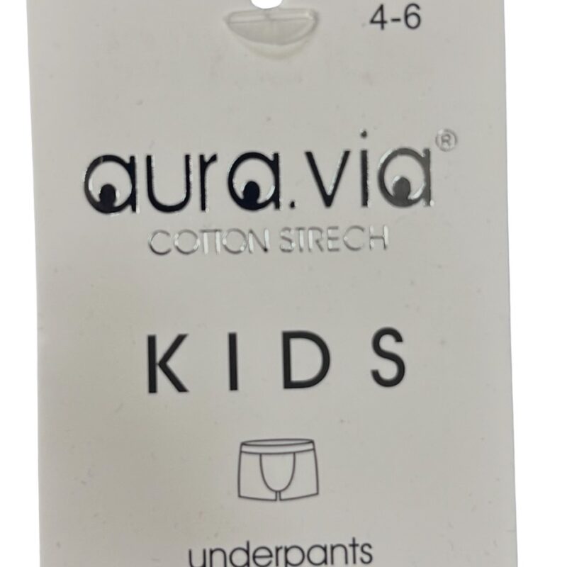 Bokserki chłopięce Aura.Via KIDS bawełna 95% rozmiar 2-4/4-6/6-8 Lat — zdjęcie 2