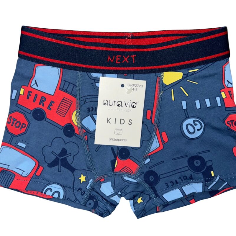 Bokserki chłopięce Aura.Via KIDS bawełna 95% rozmiar 2-4/4-6/6-8 Lat