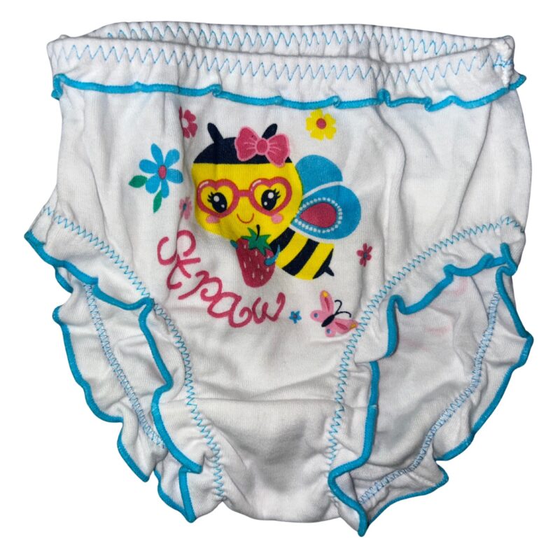 Majtki dziewczęce 3 sztuki figi DC Polo GIRL 2-4 Lata — zdjęcie 4