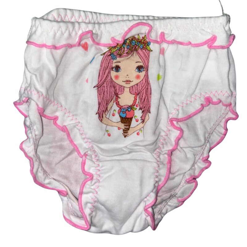 Majtki dziewczęce 3 sztuki figi DC Polo GIRL 2-4/4-6/6-8 Lat — zdjęcie 6