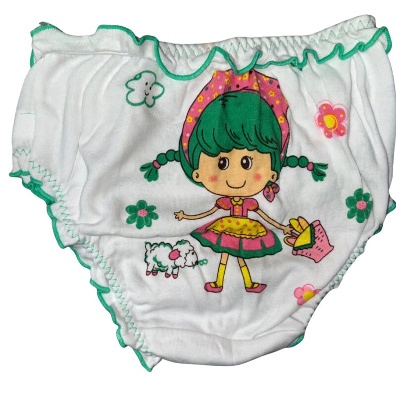 Majtki dziewczęce 3 sztuki figi DC Polo GIRL 6-8 Lata — zdjęcie 3