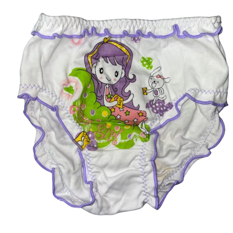 Majtki dziewczęce 3 sztuki figi DC Polo GIRL 6-8 Lata — zdjęcie 4