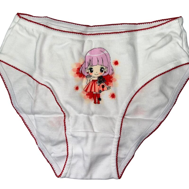 Majtki dziewczęce 3 sztuki figi DC Polo GIRL 8-10 Lata — zdjęcie 4