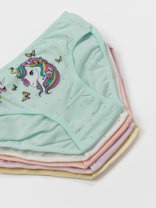 Majtki Dziewczęce Bawełniane Donella Jednorożce 0/1|2/3 Lat — zdjęcie 1