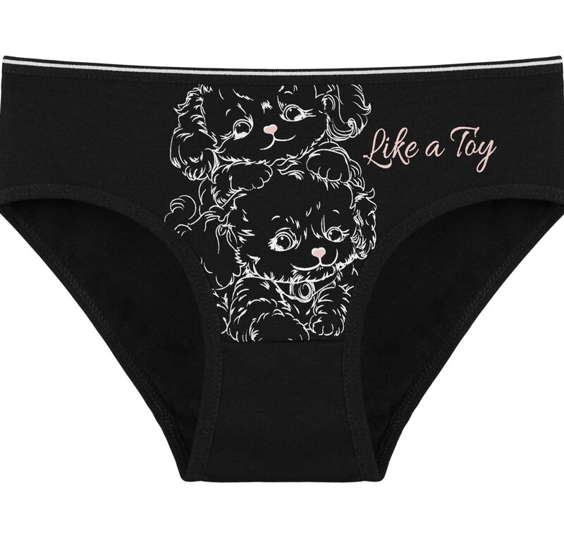 Majtki Dziewczęce Bawełniane Donella Kotki i Pieski 6/7|8-9 Lat — zdjęcie 3