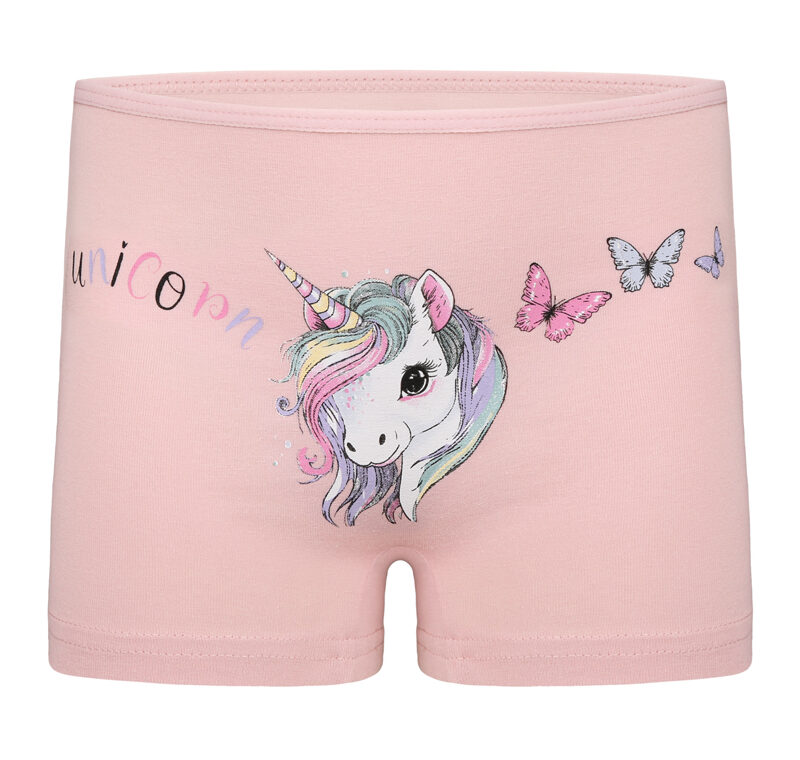 Bokserki Dziewczęce Bawełniane Donella Jednorożce 0-1|2-3|4-5|6-7|8-9|10-11 Lat — zdjęcie 3