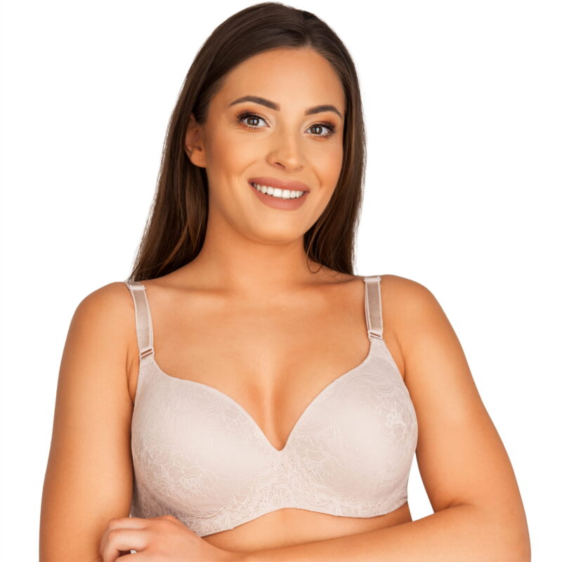 Biustonosz usztywniany z koronką 1691 Linaise na fiszbinie