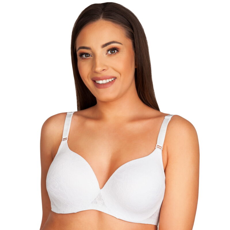 Biustonosz usztywniany z koronką 1691 Linaise na fiszbinie