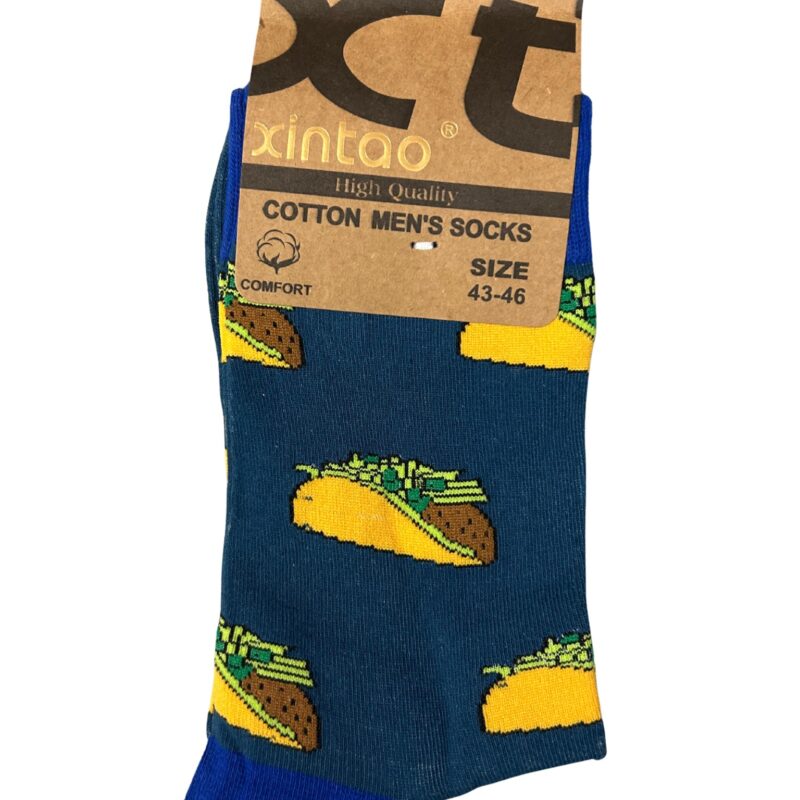 10 Par Skarpety Męskie Kolorowe Śmieszne Bawełniane Długie Rozmiar 39-42/43-46 — zdjęcie 2