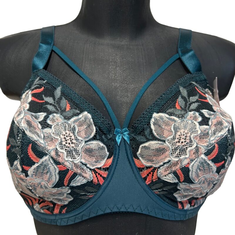 Biustonosz Lor Kwiaty na fiszbinie