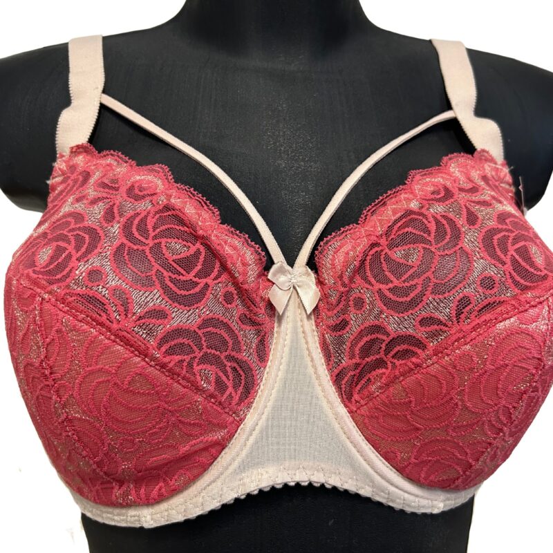 Biustonosz Lor Róż na fiszbinie