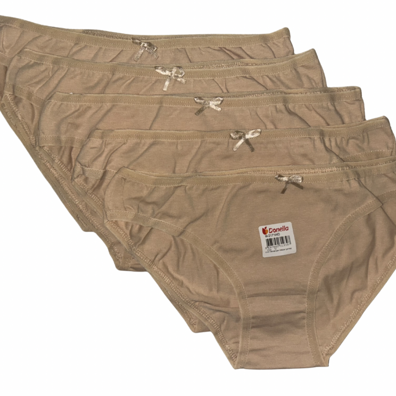 Majtki Damskie Niski Stan Donella 5 sztuk M