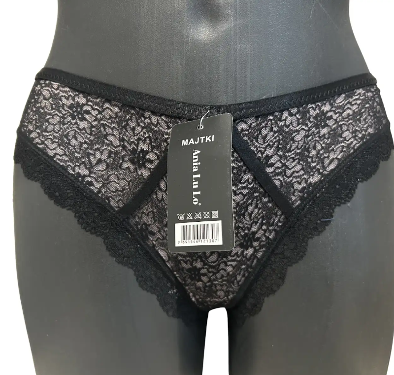 Koronkowe figi z ozdobnym tyłem Ania Lu Lo 268