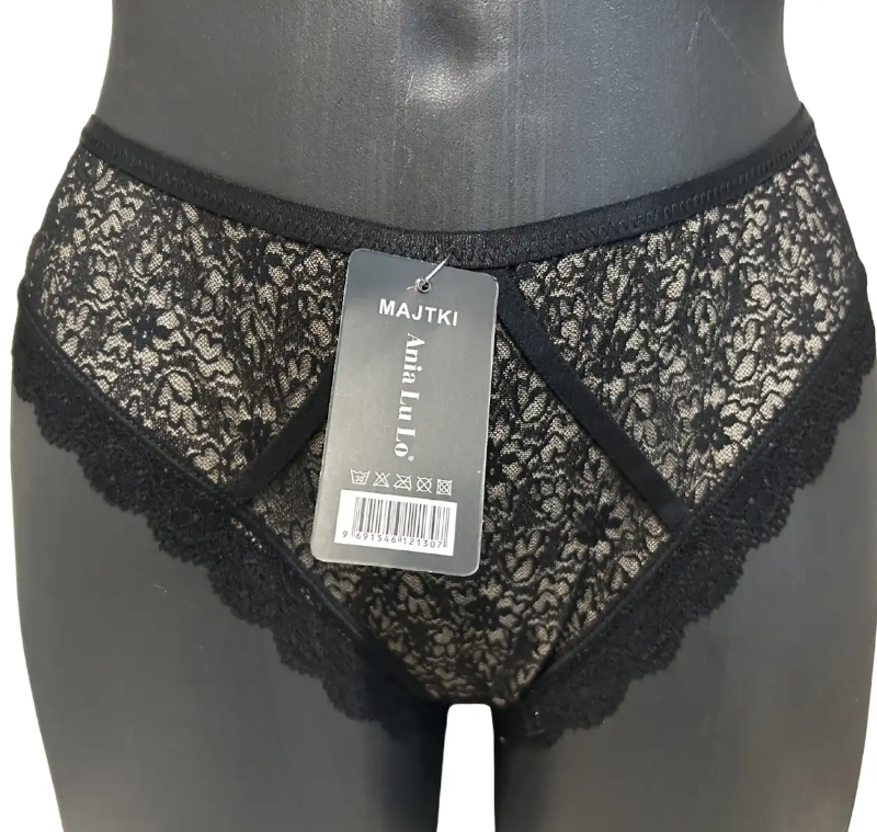 Koronkowe figi z ozdobnym tyłem Ania Lu Lo 268