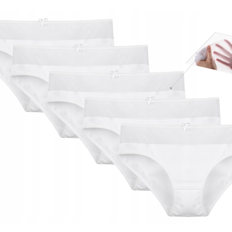 Majtki Damskie Niski Stan Donella 5 sztuk M/L/XL