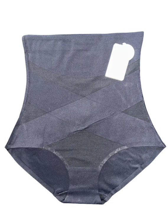 Majtki Damskie Modelujące Greenice Bardzo Wysoki Stan Czarne