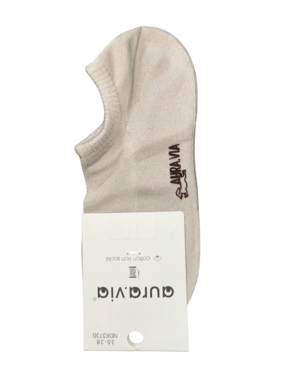 Skarpetki Damskie bawełniane stopki zestaw 5 par r. 35-38/38-41 Aura.via — zdjęcie 1