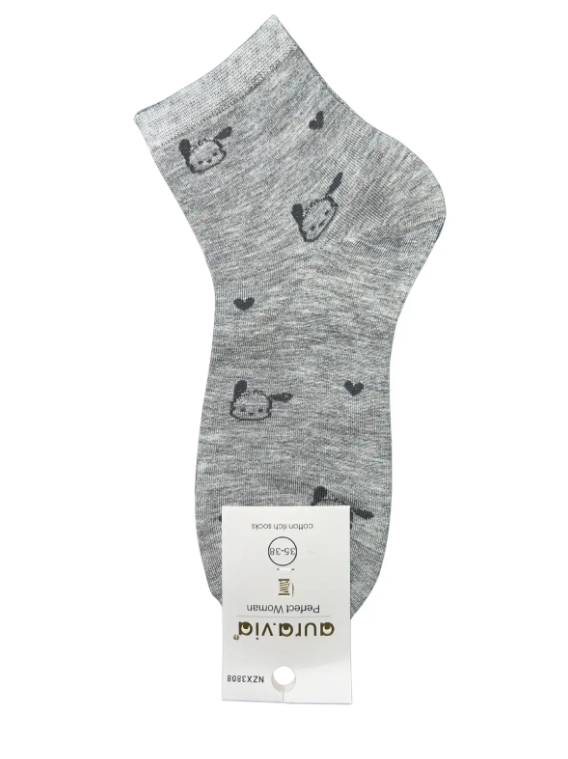 Skarpetki Damskie bawełniane stopki zestaw 5 par r. 35-38/38-41 Aura.via — zdjęcie 1