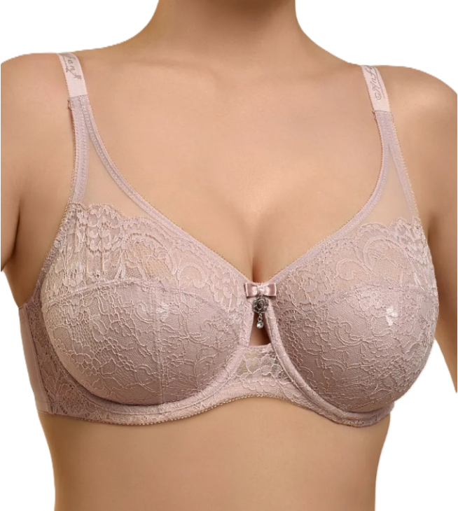 Anfen 4-918 latte miękki na fiszbinie piękna koronka