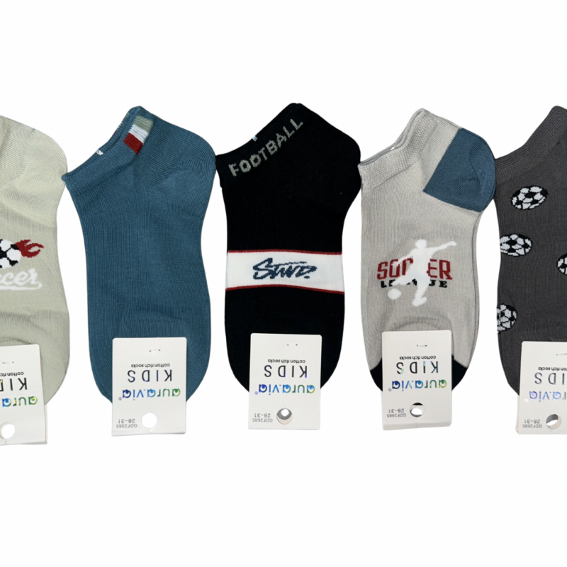 Skarpetki skarpety dziecięce chłopięce 5 par r 28-31/32-35 Aura.via