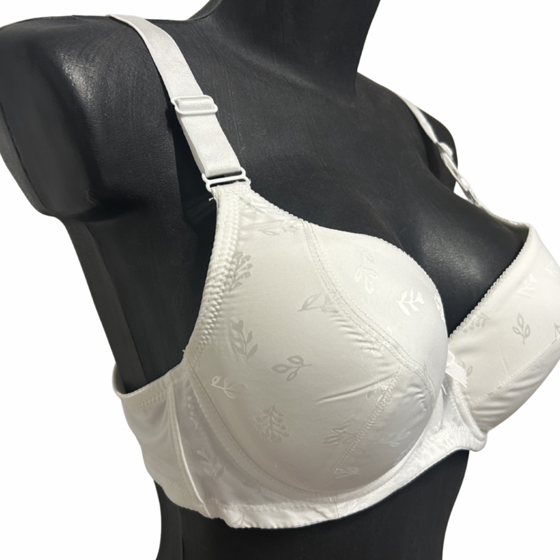 Biustonosz Linaise wzorek w listki 1726 Ecru