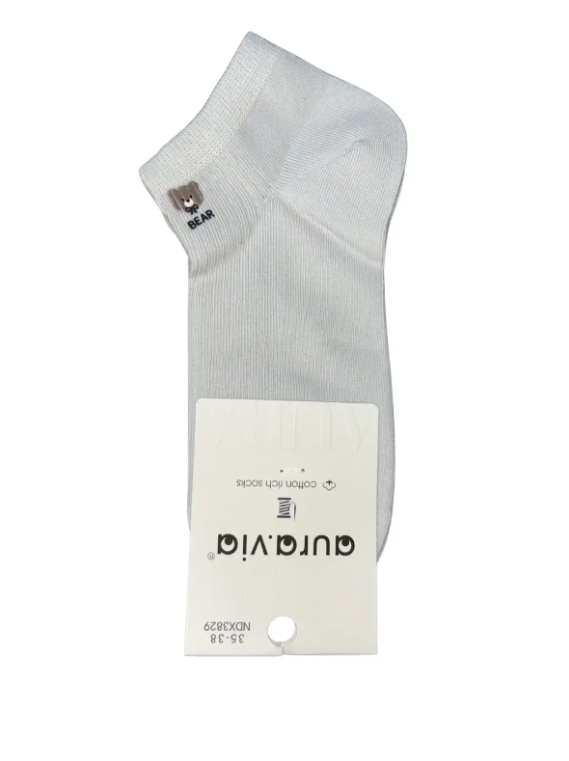 Skarpetki damskie bawełniane stopki pastelowe