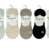 Skarpetki Damskie bawełniane stopki zestaw 5 par r. 35-38/38-41 Aura.via